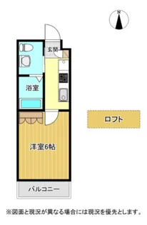 Blue.Residence浜【3階】の間取り