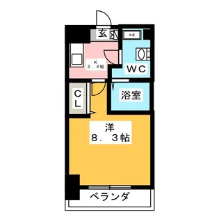 ASレジデンス上前津【3階】の間取り