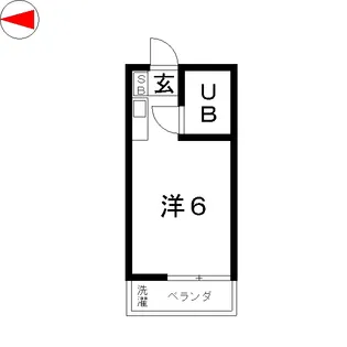 ユニオン・ハイツ上板橋【2階】の間取り