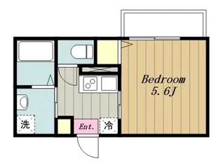 MELDIA堀之内3丁目【3階】の間取り