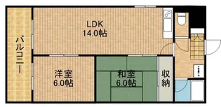 アソルティ伝馬町【8階】の間取り