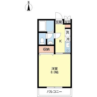 タリアセン汐見【3階】の間取り