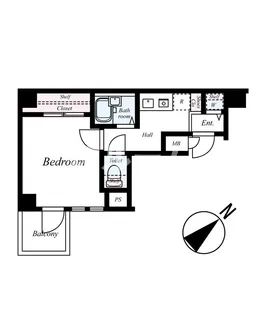 東京都豊島区巣鴨4【マンション】の間取り