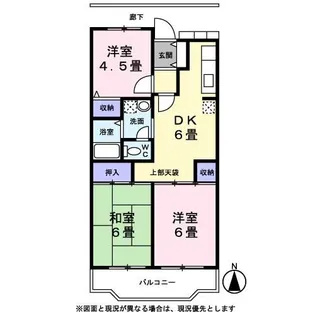 エスペリア世喜【2階】の間取り