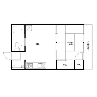 ユウパレス【2階】の間取り