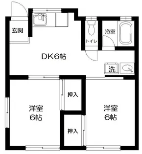 神奈川県相模原市南区麻溝台8【アパート】の間取り