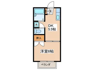 ホワイトハウス【2階】の間取り