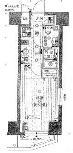 東京都台東区鳥越2【マンション】の間取り