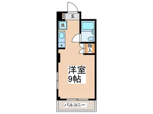 ア-ビス新川崎【2階】の間取り