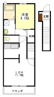 グレイス YT【2階】の間取り