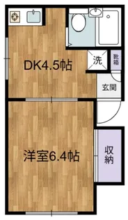 パールハイム1【1階】の間取り