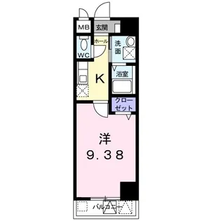 モア グレイス ワン【5階】の間取り