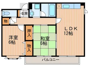 View橋本【3階】の間取り