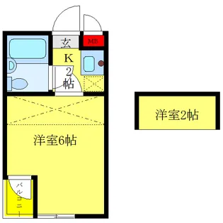 東京都北区浮間2【マンション】の間取り