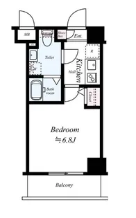 ジーベック池上【2階】の間取り