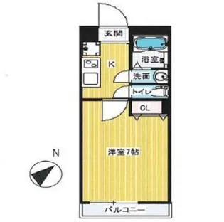 フィエルテ【4階】の間取り