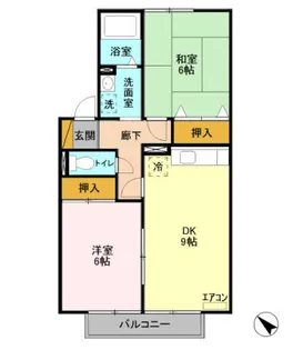 千葉県市原市君塚3【アパート】の間取り