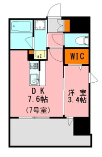 LANDIC BAY FIELD【3階】の間取り