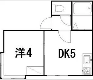 ビブレ南平岸I【3階】の間取り