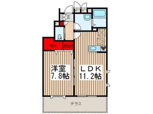 M&H【1階】の間取り