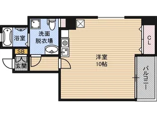 ハル土佐堀【6階】の間取り