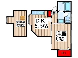 ラ・エスポワ-ル.【2階】の間取り