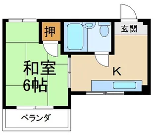 昌康マンション【3階】の間取り