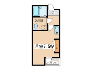 ロワ-ル湘南E【2階】の間取り