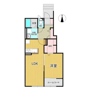 レトア荒楯A【1階】の間取り