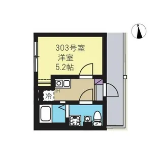 ウィステリアパルク西横浜【3階】の間取り