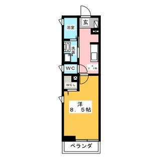 メゾン中村【3階】の間取り