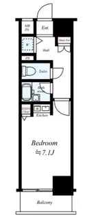 藤和シティスクエア練馬【8階】の間取り