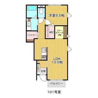 仮称)鶴ケ谷アパート【1階】の間取り