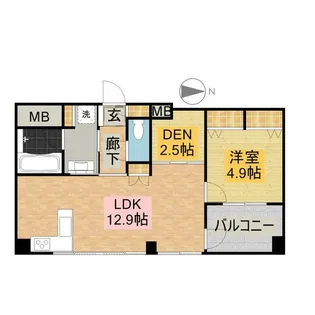 KEN・GRACE練馬【4階】の間取り