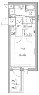 パティーナ蒲田Duo 409号室【4階】の間取り