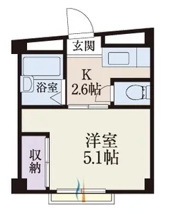 b’CASA相模大野re-born【1階】の間取り