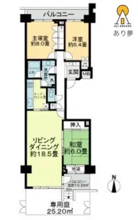 上星川ガーデンコート【1階】の間取り