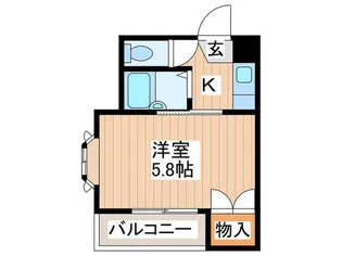 エクスラン【2階】の間取り