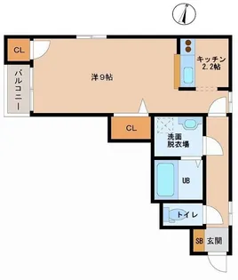 アネシスあぶみ【1階】の間取り