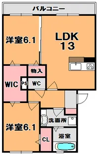 Annex大森B【1階】の間取り