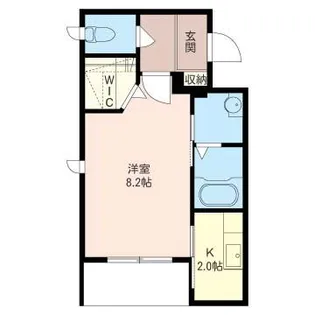 アンベリール(市原市)【1階】の間取り