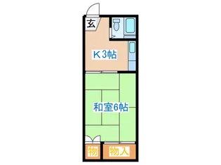 ラフレシア荘【1階】の間取り