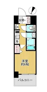 SHOKEN Residence大阪都島【4階】の間取り