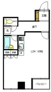 マイコート日野II【5階】の間取り