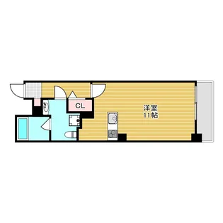 Ritz SQUARE Gran Qbe【6階】の間取り