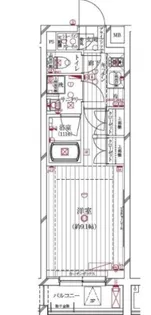 レガリス新高円寺【2階】の間取り