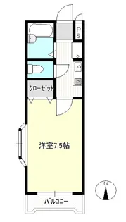 ウエストヒルズ野田 A棟【4階】の間取り