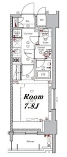 メイクスデザイン早稲田【5階】の間取り