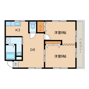 リヴレ【1階】の間取り