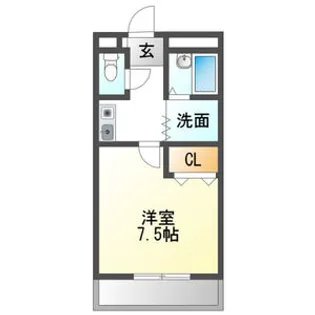 ドエルYS【2階】の間取り